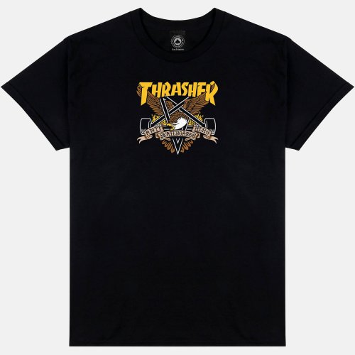 Thrasher X Antihero Eaglegram T-Shirt Black