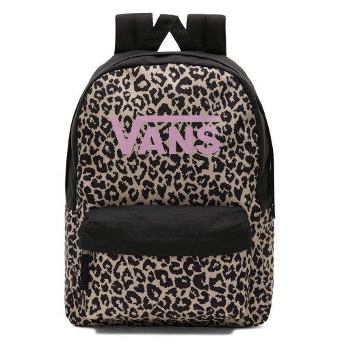 Vans Girls Realm Backpack Leopard Spot