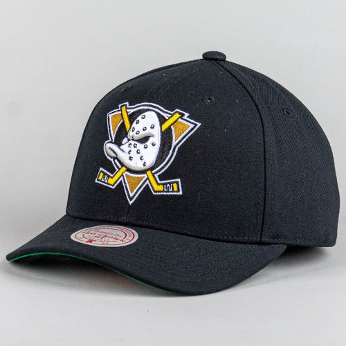 Šiltovka Mitchell & Ness NHL Anaheim Ducks Team Ground 2.0 Pro Snapback čierna