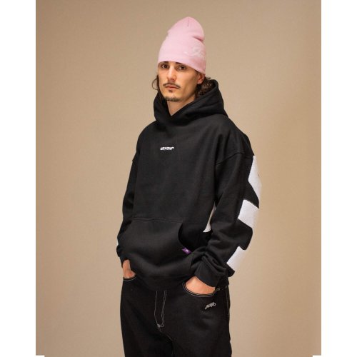 Mikina Jacker Yetorius Hoodie čierna