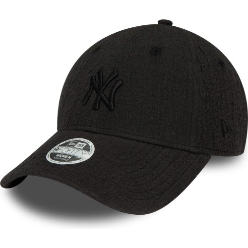 Dámska šiltovka New Era 940W MLB New York Yankees Womens Bubble Stitch Black 9FORTY Adjustable Cap čierna