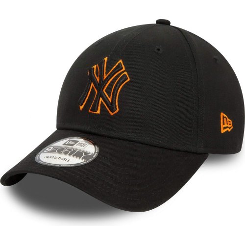 Šiltovka New Era 940 MLB New York Yankees Team Outline Black 9FORTY Adjustable Cap čierna