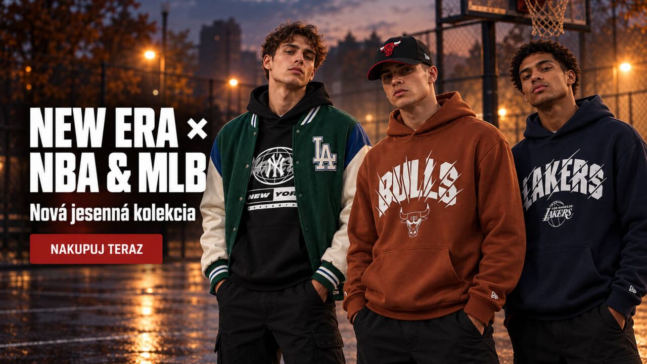 New Era × NBA & MLB – nová jesenná kolekcia